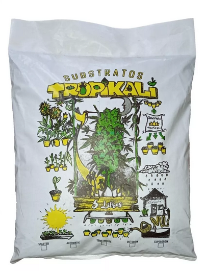 Substrato Tropikali Orgânico 5l Cultivo Outdoor Indoor Grow